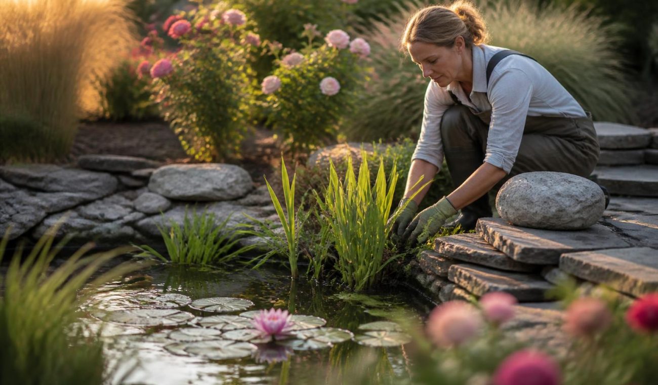 Creating a Year-Round Garden Pond: Plant Choices, Care, and Scenic Details